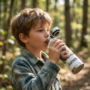 Personalisierter Kinderigel  Trinkflasche