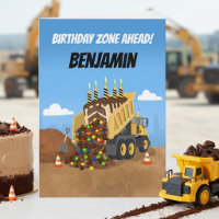 Personalisierter Kipper-Geburtstag