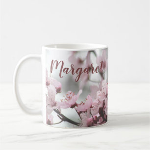 Personalisierter Kirschblüten-Kaffeebecher Kaffeetasse