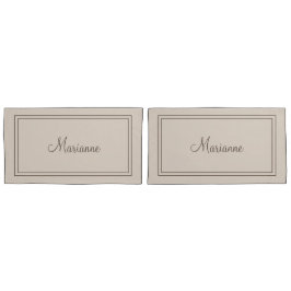 Personalisierter Kissenkoffer Kissenbezug