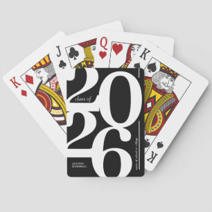Personalisierter Klassenabschluss 2025 Spielkarten
