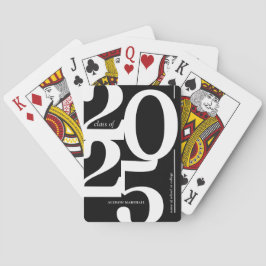 Personalisierter Klassenabschluss 2025 Spielkarten