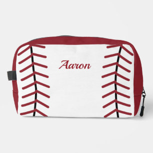 Personalisierter klassischer Baseball-Reise-Kosmet Waschbeutel