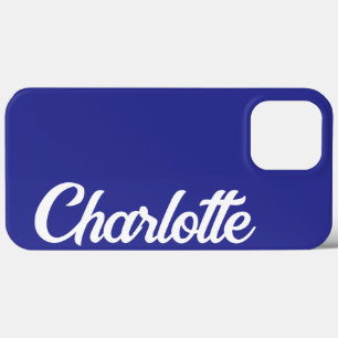 Personalisierter Klassischer Eleganter Monogramm T Case-Mate iPhone Hülle