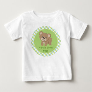 Personalisierter kleiner Bär - Nanas kleiner Bär Baby T-shirt