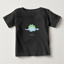Personalisierter, kleiner Dinosaurier-Baby-T - Shi