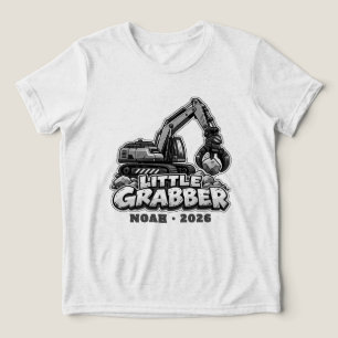 Personalisierter Kleiner Greifer Monochrom Tri-Blend Shirt