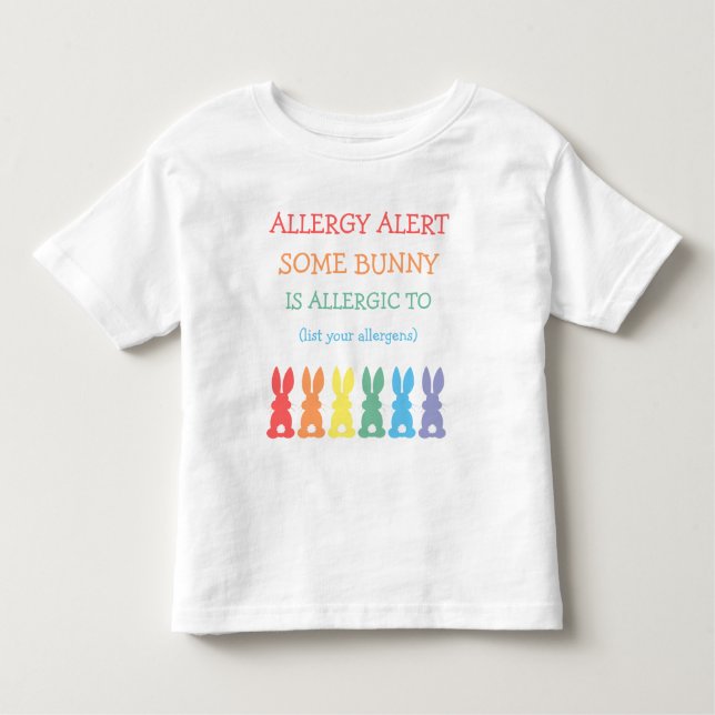 Personalisierter Kleinkind T-shirt (Vorderseite)