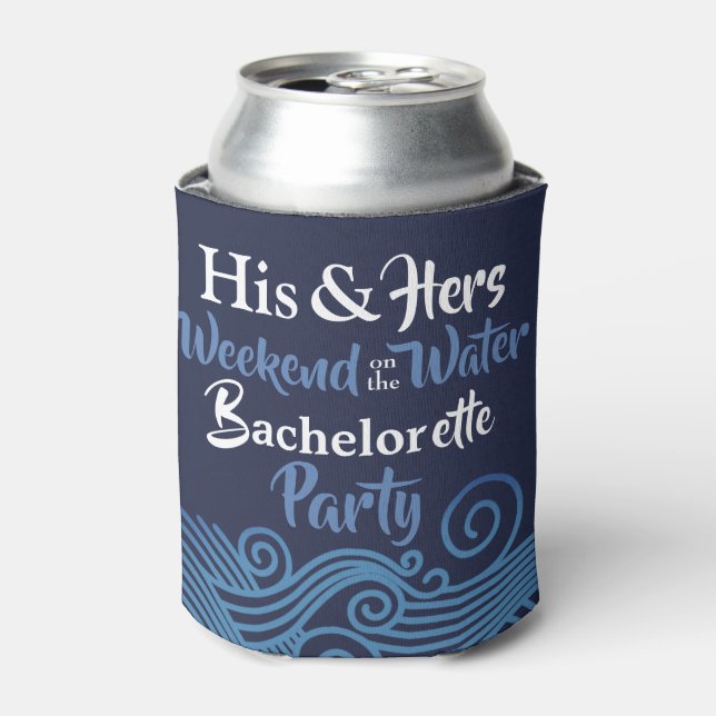 Personalisierter kombinierter Bachelor/Bachelorett Dosenkühler (Kanne Vorderseite)