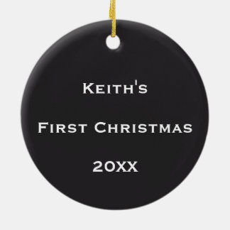 Personalisierter kosmischer Blasenfluss Keramik Ornament