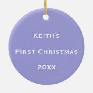 Personalisierter kosmischer Blasenfluss Keramik Ornament