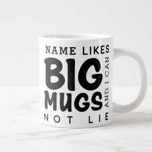 Personalisierter Kostenvoranschlag für große Tas Jumbo-Tasse