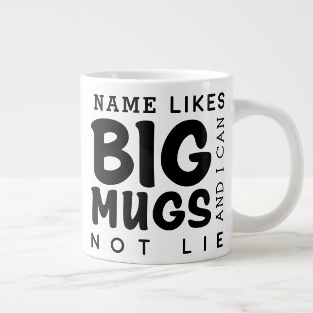 Personalisierter Kostenvoranschlag für große Tasse (Rechts)