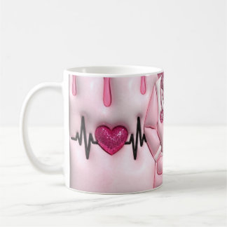 Personalisierter Krankenpfleger in Arbeit Classic  Kaffeetasse