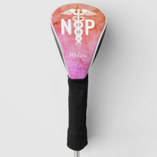 Personalisierter Krankenpfleger Moderner Mediziner Golf Headcover