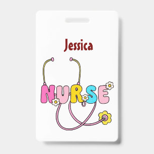 Personalisierter Krankenpfleger Name RN LPN Arzt S Ausweis