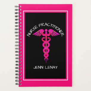 Personalisierter Krankenpfleger Pink Medical Planer