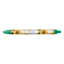 Personalisierter Kugelschreiber für Sonnenblumen