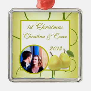 Personalisierter, kundenspezifischer Zierring Silbernes Ornament