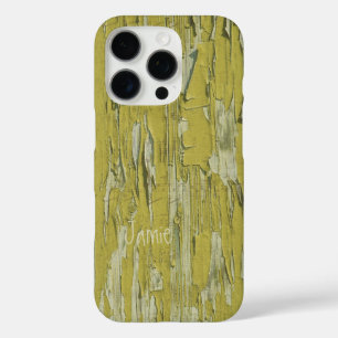 Personalisierter Landchic aus altem Holz iPhone 16 Pro Hülle
