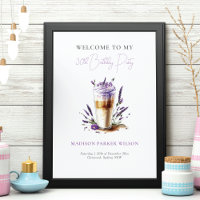 Personalisierter Lavendel-Kaffee Geburtstag Willko