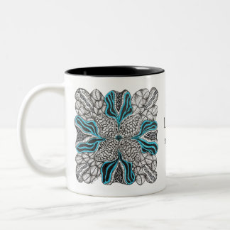 Personalisierter Lebenszeit ist zu kurz für schlec Zweifarbige Tasse