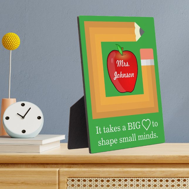 Personalisierter Lehrer für maßgeschneiderte Schul Fotoplatte (Von Creator hochgeladen)