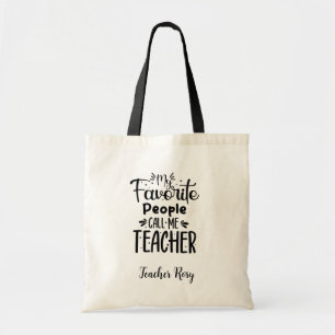 Personalisierter Lehrer (Meine Lieblingsmenschen n Tragetasche