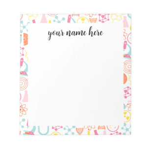 Personalisierter Lehrer Notepad Notizblock