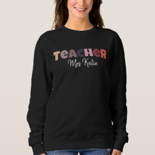 Personalisierter Lehrer Sweatshirt