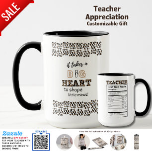 Personalisierter Lehrer zitiert Nahrungsergänzunge Zweifarbige Tasse