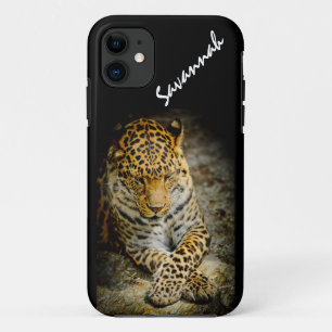 Personalisierter Leopard iPhone 5 oder 5S Fall iPhone 11 Hülle