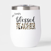 Personalisierter Leopard-Tigerdruck für gesegnete 