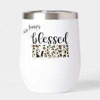 Personalisierter Leopard-Tigerdruck für gesegnete