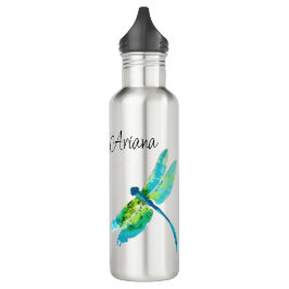 Personalisierter Libelle Edelstahlflasche