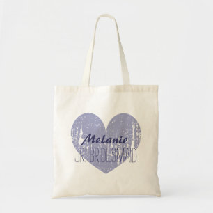 Personalisierter lila Junior-Totensack Tragetasche
