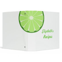 Personalisierter Limoner Rezept-Binder