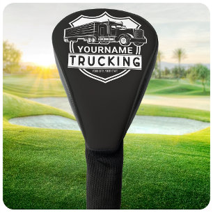 Personalisierter LKW-Fahrer LKW Sattelzug LKW-Fahr Golf Headcover