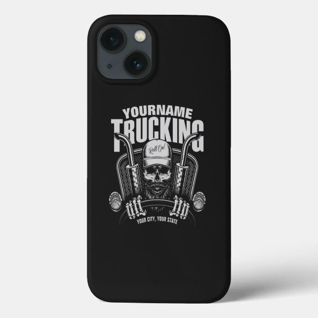 Personalisierter LKW-LKWs Big Rig Truck Case-Mate iPhone Hülle (Rückseite)