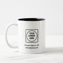 Personalisierter Logo-Zweifarben-Werbe-Mug für Unt Zweifarbige Tasse