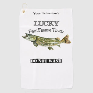 Personalisierter Lucky Pike Handtuch