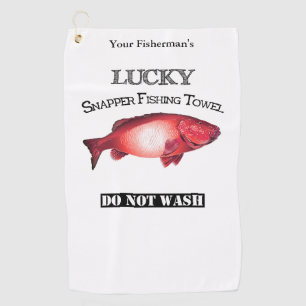 Personalisierter Lucky Red Snapper Handtuch