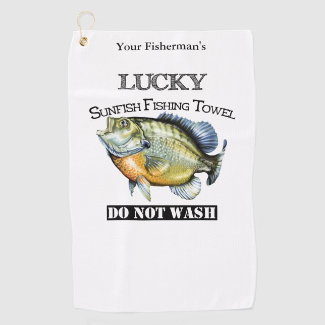 Personalisierter Lucky Sunfish Handtuch (Vorderseite)