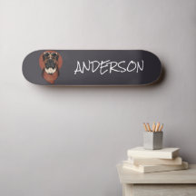 Personalisierter, lustiger niedlicher Boxer