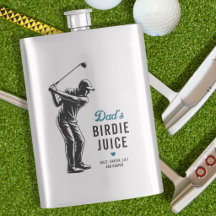 Personalisierter Lustiger Papa-Vogel-Juice-Golf
