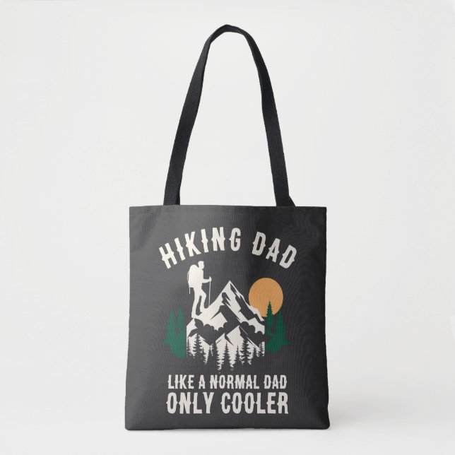 Personalisierter lustiger Wandervater-Kühler Tasche (Vorderseite)