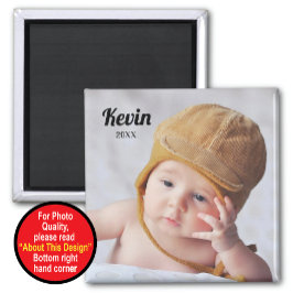 Personalisierter Magnet mit Foto