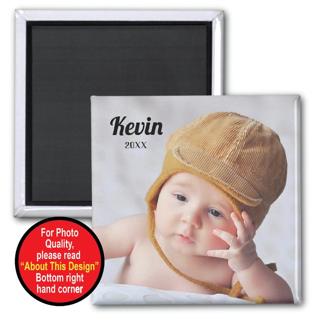 Personalisierter Magnet mit Foto (Von Creator hochgeladen)