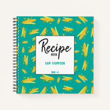 Personalisierter Mais auf dem Cob-Rezept-Kochbuch