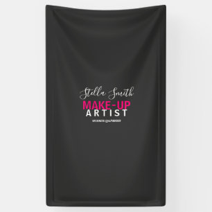 Personalisierter Makeup-Künstler-Standard Banner
